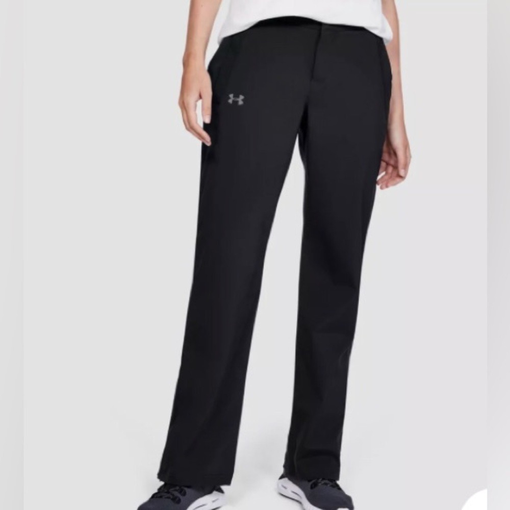 Under‎ Armour Women's XXL Pants Black Storm Proof Waterproof 1305779-001